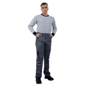 Persmont HK-ÇÇP04K Gri Avcı Gabardin Kışlık Pantolon  S thumbnail 3