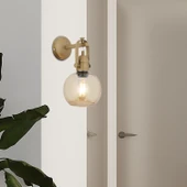 Cherish Tekli Eskitme Bal Camlı Modern Yatak Başı, Salon Aplik thumbnail 1