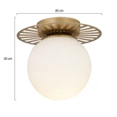 Apliqa Rakes Eskitme Modern Plafonyer Genç Odası Mutfak Yatak Odası Avize thumbnail 4