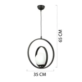 Apliqa Daisy Tekli Sarkıt Modern Sarkıt Mutfak Salon Sarkıt Avize - 8