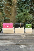 Clutch Çanta Üçlü Silikon Mum Kalıp Seti - 7