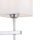 Rory Tekli Beyaz Şapkalı Krom Duvar Lambası Yatak Odası-yatak Başı-banyo Için Modern Aplik thumbnail 4