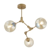 Apliqa BÜRKE 3LÜ AVİZE ESKİTME Modern Koridor Yatak Odası Salon Avize thumbnail 2