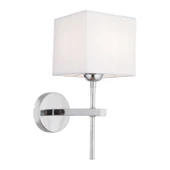 Rory Tekli Beyaz Şapkalı Krom Duvar Lambası Yatak Odası-yatak Başı-banyo Için Modern Aplik thumbnail 3