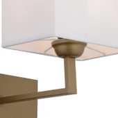 Rylee Tekli Beyaz Şapkalı Eskitme Duvar Lambası Yatak Odası-yatak Başı-banyo Için Modern Aplik thumbnail 4