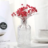 Nettenevime 10lu Set Kuru Çiçek Doğal KIRMIZI Cipso Şoklanmış Bozulmaz thumbnail 3