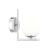 Sara Krom Kaplama Duvar Lambası Yatak Odası-Yatak Başı-Banyo İçin Modern Aplik thumbnail 4