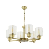 Apliqa Geneva 6 Lı Eskitme Modern Yatak Odası  Salon Avize thumbnail 3