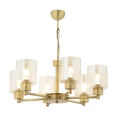 Apliqa Geneva 6 Lı Eskitme Modern Yatak Odası  Salon Avize thumbnail 6