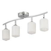 Apliqa Riley 4Lü Krom Spot Bardak Camlı Modern Koridor Mutfak Salon Plafonyer Avize thumbnail 3