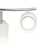 Apliqa Riley 4Lü Krom Spot Bardak Camlı Modern Koridor Mutfak Salon Plafonyer Avize thumbnail 6