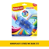 Koroplast Wc Blok 5 Etkili 2 X 50 Gr x 2 Paket thumbnail 2