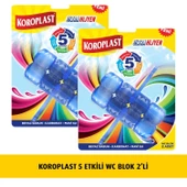 Koroplast Wc Blok 5 Etkili 2 X 50 Gr x 2 Paket thumbnail 1