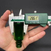 20Ml Yeşil Cam Damlalıklı Şişe , Siyah Plastik Kapak , 20 Cc Yeşil Cam Damlalıklı Şişe x 6 Adet thumbnail 4