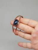 Lacivert Yıldız Taşı Bakır Bileklik (52590) thumbnail 4