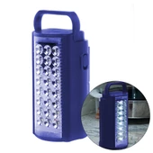 Powermaster PM-21980 24 Ledli Şarjlı Çok Fonksiyonlu Güçlü Işıldak PowerBank Özellikli 6V4A Akülü - 1