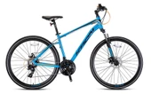 KRON TX 100 28 JANT 21 VİTES MEKANİK DİSK FREN 20" MAVİ TURUNCU SİYAH - 2