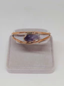 Ametist Taşı Bakır Bileklik (52586) thumbnail 2