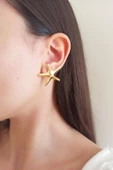 Kadın Özel Tasarım Deniz Yıldızı Model Küpe 001 thumbnail 1