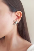 Kadın Özel Tasarım Deniz Yıldızı Model Küpe thumbnail 1
