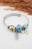 Kadın Ayıcık Figürlü Charm Bileklik thumbnail 1