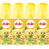 Dalin Bebek Kolonyası 150ML Limon Çiçeği (Limon-Bergomat-Papatya) (4 Lü Set) - 1
