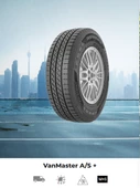Petlas 185 R14 C TL 102/100R 8PR VANMASTER + A/S Kamyonet Dört Mevsim Lastiği (Üretim Tarihi:2024) - 4