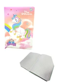 Maxx 6600-5 A5 Renkli Çizgili Defter 100 Ypr. - Unicorn - 1