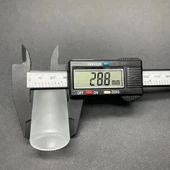 20 Ml Siyah Plastik Kapaklı Buzlu Cam Damlalıklı Şişe  , 20Cc Damlalıklı Buzlu Cam Şişe x 6 Adet - 4