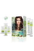 2 Paket Natural Beauty Amonyaksız Saç Boyası 5.0 Açık Kahve - 2