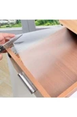 Sermat Sılver Eva Shelf Liner Şeffaf Kaydırmaz Raf Dolap Ve Çekmece Örtüsü 45 Cm X 10 Metre   -RF50 - 2