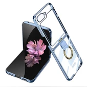 Gpack Samsung Galaxy Z Flip 6 Kılıf Yüzüklü Kıpta Kapak - 5