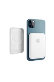 Magsafe Battery Pack iPhone Uyumlu Kablosuz Wireless Magsafe Şarj Cihazı thumbnail 1
