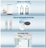 Neutron NTL-SU60WB Akıllı Su Arıtma Cihazı Su Tankı Olmadan Arıtır Mobil Uygulama Kullanımı - 6