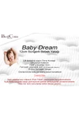 Cotton Bebek Yatağı 60x120 Kılıflı 12cm Sünger Yatak Park Yatak Oyun Parkı thumbnail 2