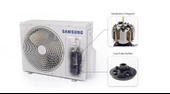 Samsung Wind-Free Premium AR12BXFCMWK/SK 12000 BTU A++ Duvar Tipi Klima - 5