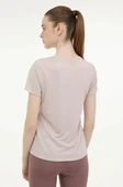 Lumberjack W-CT131 Basıc Modal C Neck Kadın Kısa Kol T-Shirt Kadın Tişört - 2