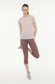 Lumberjack W-CT131 Basıc Modal C Neck Kadın Kısa Kol T-Shirt Kadın Tişört - 3