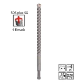 Bosch SDS Plus-5X 11 X 210 Mm Dört Elmaslı Matkap Ucu 2608833805 - 2