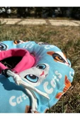 Kedi-Köpek Boyunluk-Elizabeth Yakalık Operasyon Boyunluk-kedi Boyun Yastığı(ÖZEL KUMAŞ)Maviş Kediler - 4