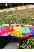 Kedi-Köpek Boyunluk-Elizabeth Yakalık Operasyon Boyunluk-kedi Boyun Yastığı(ÖZEL KUMAŞ)Mor Kediler - 7
