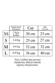 Kedi-Köpek Boyunluk-Elizabeth Yakalık Operasyon Boyunluk-kedi Boyun Yastığı(ÖZEL KUMAŞ)Kahve kediler - 2
