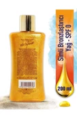 Eda Taşpınar Yoğun Bronzlaştırıcı Işıltılı Simli Yağ - 200 ml - 2