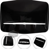 Üniversal Her Araca Uyumlu Geniş Midi Boy Kaput Üstü Havalandırma Izgarası Tavan Vent Air Scoop İthal Shark Tip 42 x 25 cm - 9