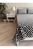 ÜNTAŞ ÇİFT KİŞİLİK LASTİKSİZ ÇARŞAF VE 2 ADET YASTIK KILIFI - 3