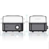 Mioji Mio EG8 500W LED Işıklı Sesli Uyarı 8li Yumurta Kırma ve Pişirici - 9