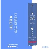 Taft Saç Spreyi Ultra No: 4 Strengthened Hair 250 ml - 1