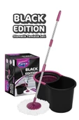 Parex Black Edition Otomatik Temizlik Seti - Kova Mop Seti - 2
