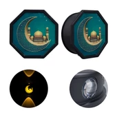 Powermaster PM-24446 3000K Taç Mahal Dekoratif Led Duvar Aplik 115x115x51 mm - 1