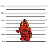 LEGO Ninjago 53347 Kai Silicone Magnet thumbnail 3
